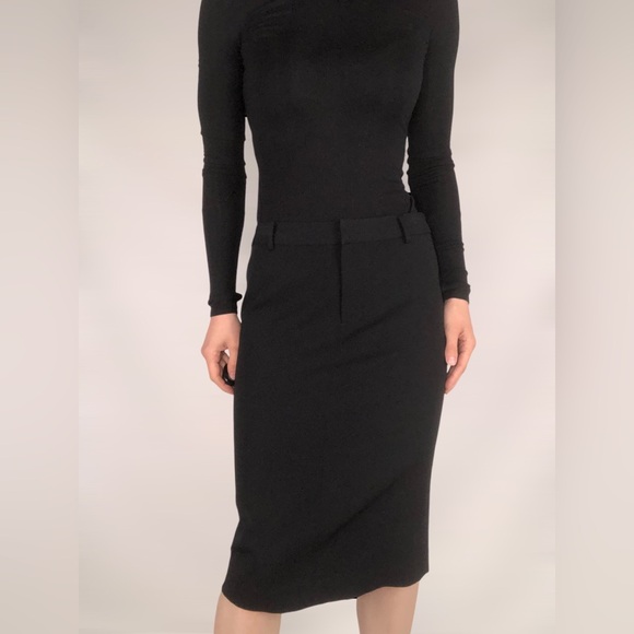 NWT Ralph Lauren Blue Label Wool Midi Skirt - Picture 2 of 6